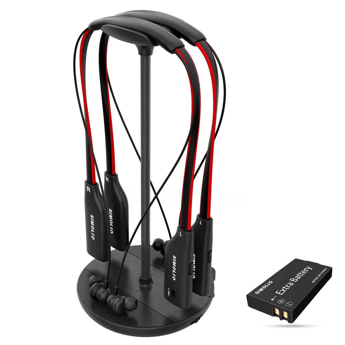 Simolio, popular Digital 2.4GHz Wireless TV Headset. SM-823